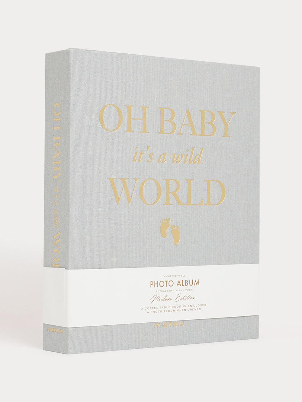 Baby Photo Album gray