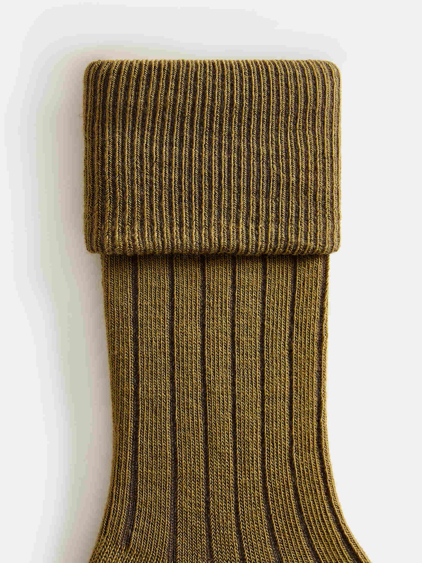 Thorild Ribbed Socks green bronze