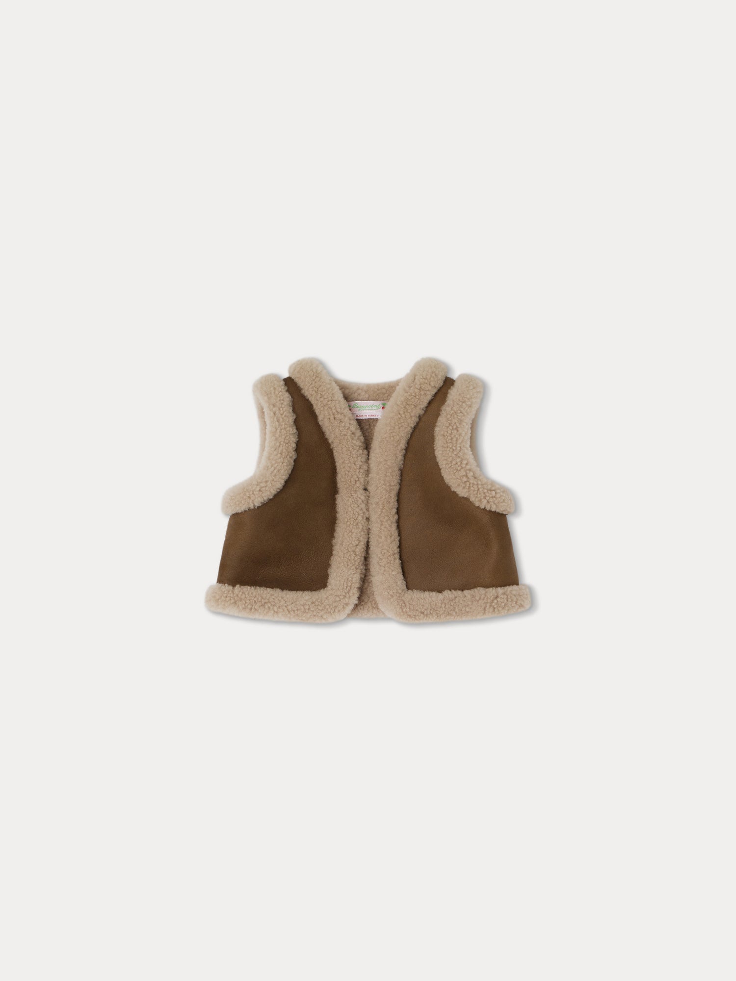 Faux sheepskin cheap vest