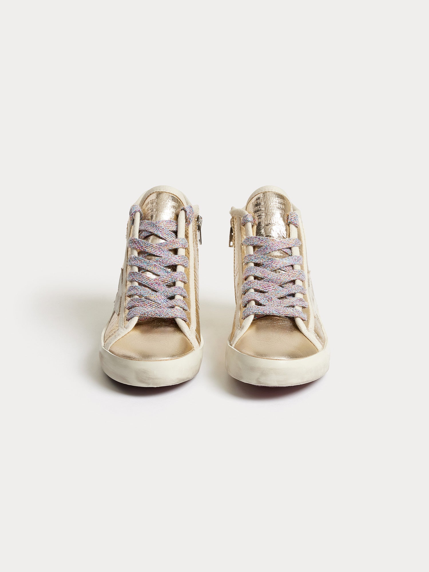 Bonpoint x Golden Goose Francy High Top Sneakers gold